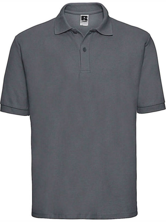 Russell Europe Men's Short Sleeve Promotional Blouse Gray R-539M-CG