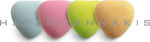 Χατζηγιαννάκης Κουφέτα Καρδιά Μεσαία σε Σχήμα Καρδιές με Γεύση Σοκολάτα Πολύχρωμα Ματ 4000gr