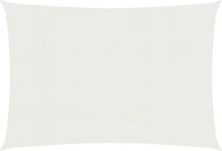 vidaXL Правоъгълена Shade Sail Бял С парчета 2....