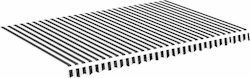 vidaXL Replacement Awning Multicolour with PU C...