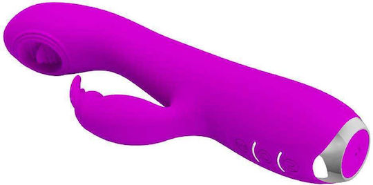 Pretty Love Rachel Vibrator Rabbit 20cm Purple