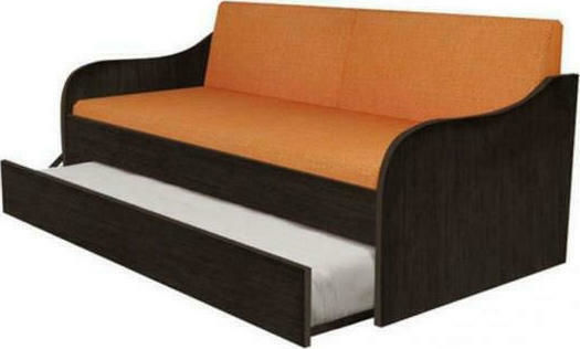 Schlafsofa Einzeln για Στρώμα 80x190cm