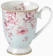 Karvounis Floral Paris Roses Porcelain Cup Multicolour