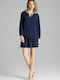 Figl M661 Mini Dress Navy Blue 129761