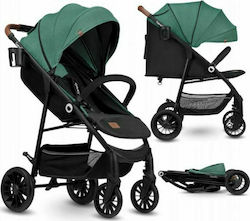 Lionelo Zoey Adjustable Baby Stroller Suitable for Newborn Green Forest 8.4kg