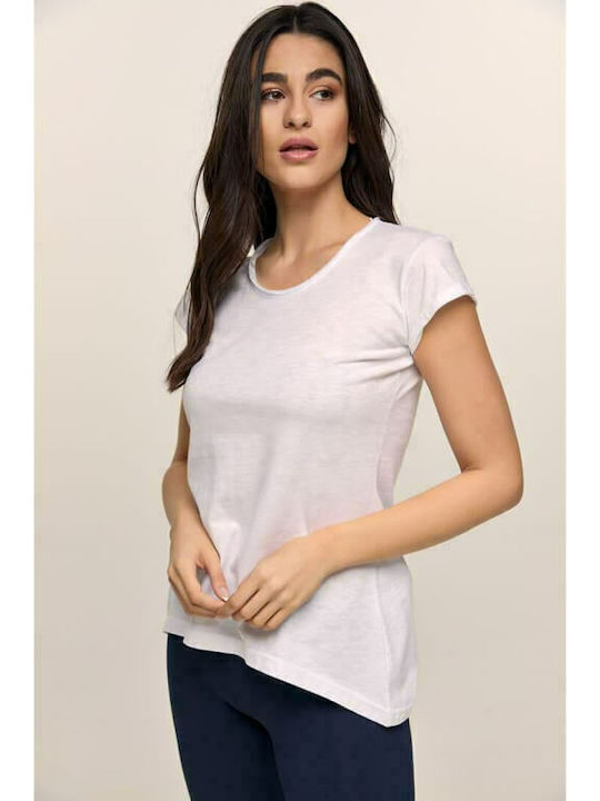 Bodymove Women's Athletic T-shirt White