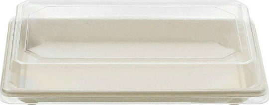Tessera Κουτί Τροφίμων από Ζαχαροκάλαμο 18.5x12.8x2.1εκ.