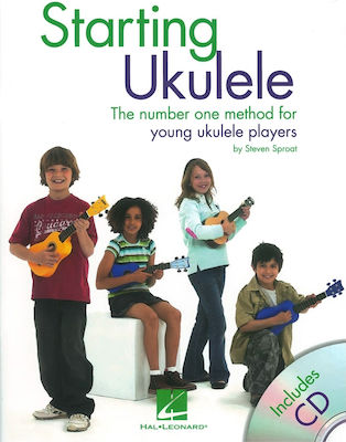 Hal Leonard Starting Ukulele Metodă de învățare pentru Instrumente cu coarde + CD
