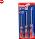 WorkPro Set 3 Magnetice Șurubelnițe