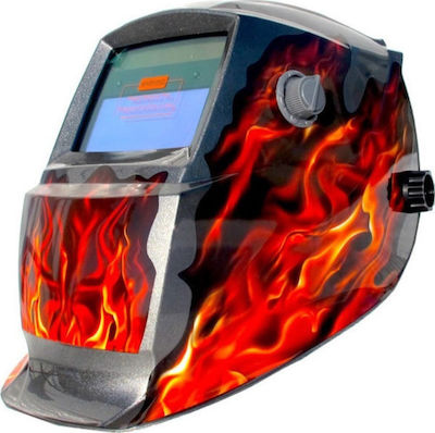 GTMED Fire Welding Helmet Red