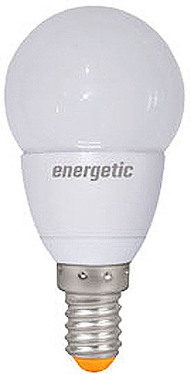 Energetic Bec LED 4W pentru Soclu E14 Alb cald 360lm