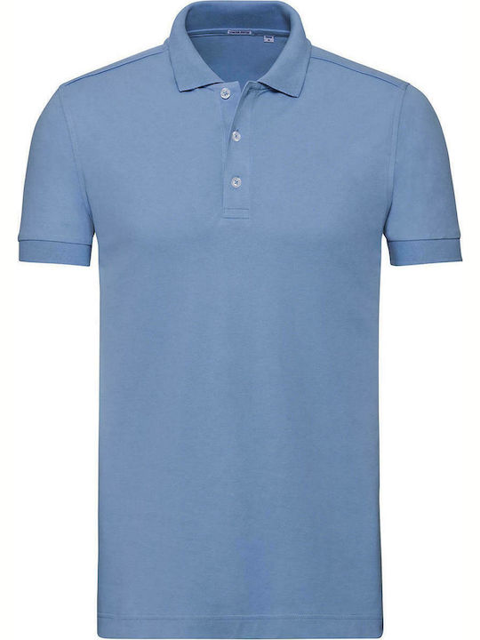 Russell Europe Men's Short Sleeve Promotional Blouse Sky