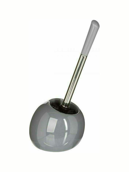 Aria Trade 100137 Ceramic Toilet Brush Gray