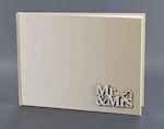 Nuova Vita Wedding Wish Book Gold 27x20cm