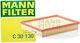 Mann Filter Car Air Filter for Opel Astra / Speedster / Zafira