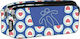 Totto Multiuso Sobre 0FT Pencil Case Barrel with 2 Compartments Blue