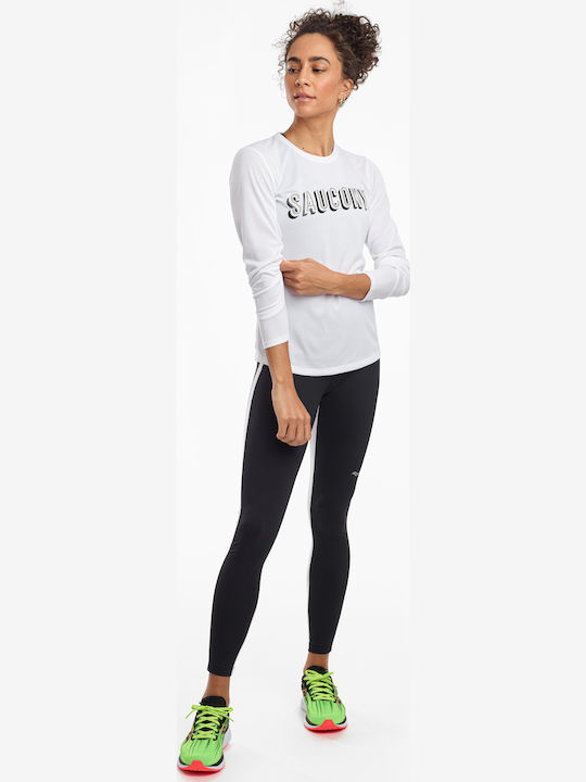 Damen Bluse Langärmelig Weiß