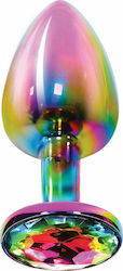 ToyJoy Anal Play Twilight Booty Jewel Rainbow Jewel Πρωκτική Σφήνα