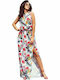 Numoco Summer Maxi Dress White