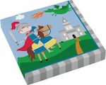 Χαρτοπετσέτες Knight 20 Stück 33 x 33 cm Blaue 33x33cm. 20Stück