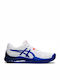 ASICS Gel-Resolution 8 Tennisschuhe Alle Gerichte White / Lapis Lazuli Blue