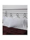 Silk Fashion 050 Σετ Μαξιλαροθήκες με Φάσα Λευκό 46x70εκ.