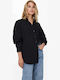 Only Women's Monochrome Long Sleeve Shirt Black