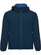 Siberia Winter Jacket Softshell Waterproof and Windproof Navy Blue