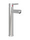vidaXL Mixing Tall Sink Faucet Silver