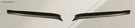 Motordrome Car Headlight Eyelashes for Nissan Almera N15 3d 1995-2000