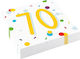 Χαρτοπετσέτες 70 Confetti Birthday 33x33cm 20τμ...