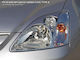 Motordrome Front Headlights Eyebrows 3d Type-R for Honda Civic 2001-2005