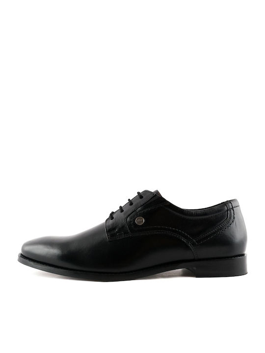 S.Oliver Leder Herren Freizeitschuhe Schwarz