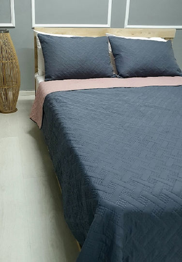 Joli Hotel Quilted Blanket Hotel Single L240xW160cm. Gray