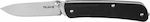 Ruike LD11-B Pocket Knife Black with Blade made of Stainless Steel