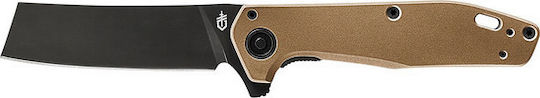 Gerber Fastball Cleaver 20CV Taschenmesser Braun