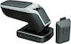 Rati Armster 2 Car PU Armrest for Dacia Dokker PH1 2012-2015 Silver