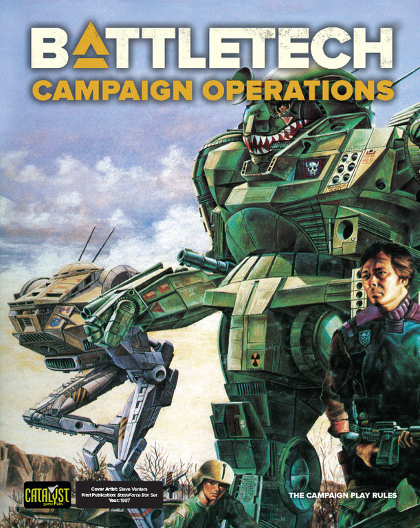 Catalyst Game Labs Επέκταση Παιχνιδιού BattleTech Campaign Operations