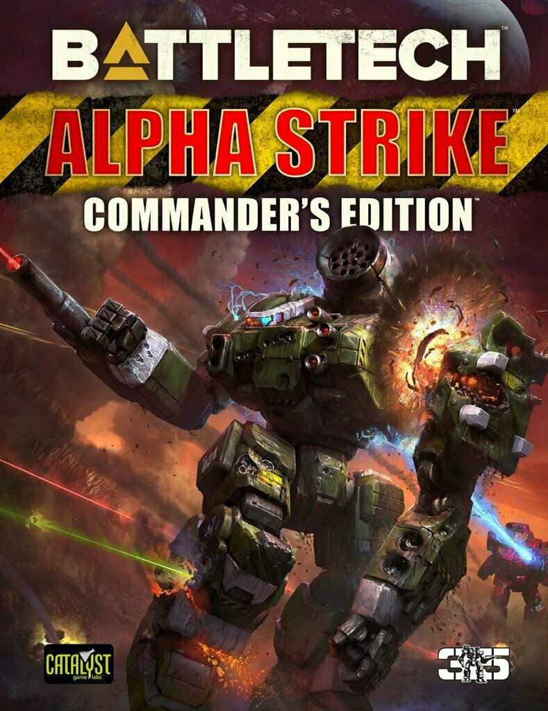 Catalyst Game Labs Battletech Alpha Strike Commander's Edition