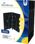 MediaRange DVD Box για 8 Δίσκους σε Μαύρο Χρώμα 3τμχ