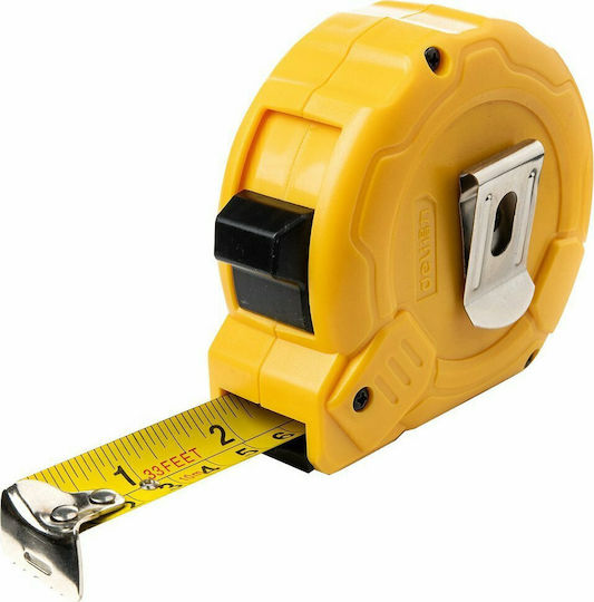 Deli Tape Measure with Auto-Rewind 25mm x 10m E