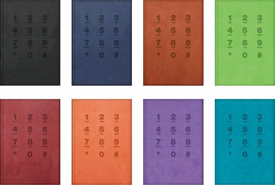 The Writing Fields Phone Book 192 Pages 6x10cm (Μiscellaneous colours)