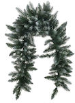 Inart Christmas Garland Green 130x15cm 2pcs