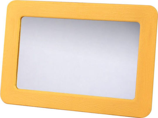 Autoline Vanity Mirror Εσωτερικός Καθρέπτης Αυτοκινήτου για Σκίαστρο Μπεζ 16 x 11cm με Κλιπ