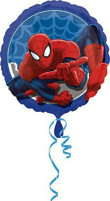 Μπαλόνι Foil Spiderman Στρογγυλό Πολύχρωμο 46εκ.