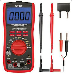 Yato Digital Multimeter True RMS with Measurement AC / DC / Resistor / Capacity / Temperature YT-73085