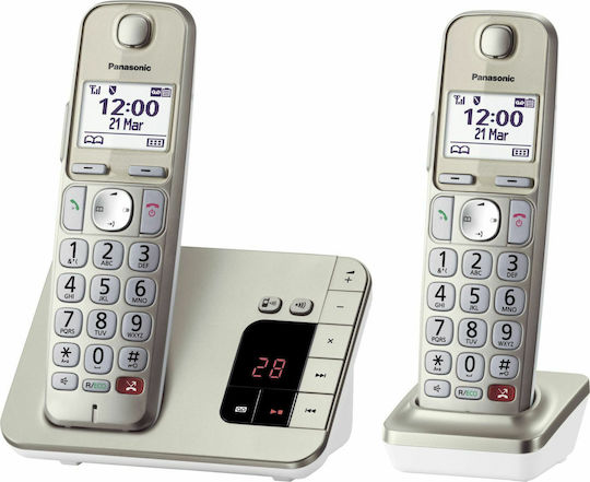 Panasonic KX-TGE262GN Schnurlostelefon Champagne
