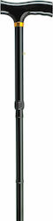 Science Medical & Healthcare Supply Telescopic Aluminum Walking Stick Black SC-CR10 Science Medical & Healthcare Supply Telescopic Aluminum Walking Stick Black SC-CR10