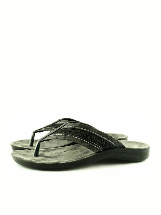 46-912 FAME Herren-Flip-Flops BLACK