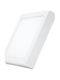 Eurolamp Τετράγωνο Εξωτερικό LED Panel 20W με Ψυχρό Λευκό Φως 6500K 22.5x22.5εκ.